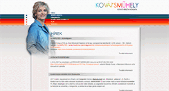 Desktop Screenshot of kovatsmuhely.hu